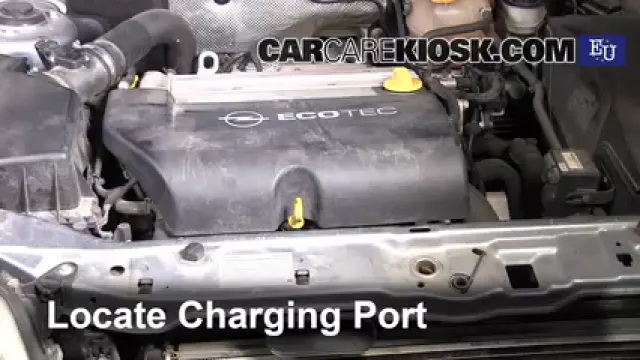 2004 Opel Signum Sport 2.0L 4 Cyl. Turbo Climatisation Ajouter du réfrigérant